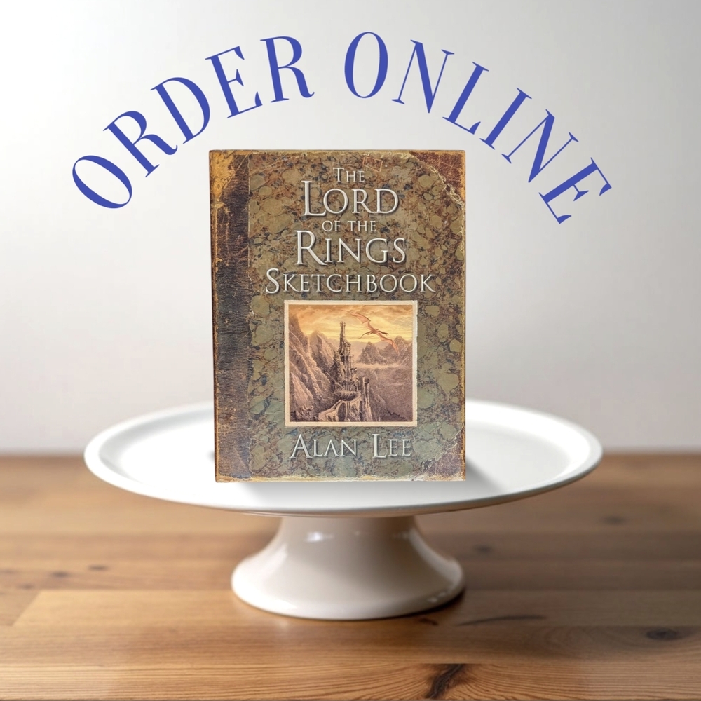 Alan Lee The Lord of the Rings Sketchbook - Brown Cover